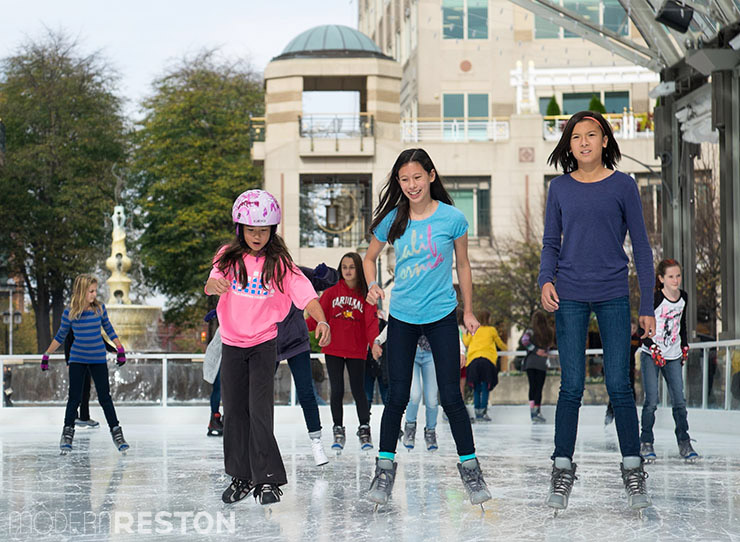 construction-of-Reston-Town-Center-ice-skating-warm-weather