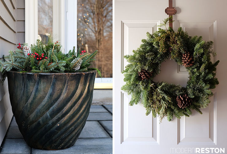 Reston home tour with Christmas decorations