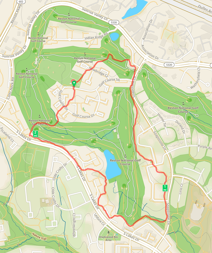 RestonNationalGolfCoursetrailmap